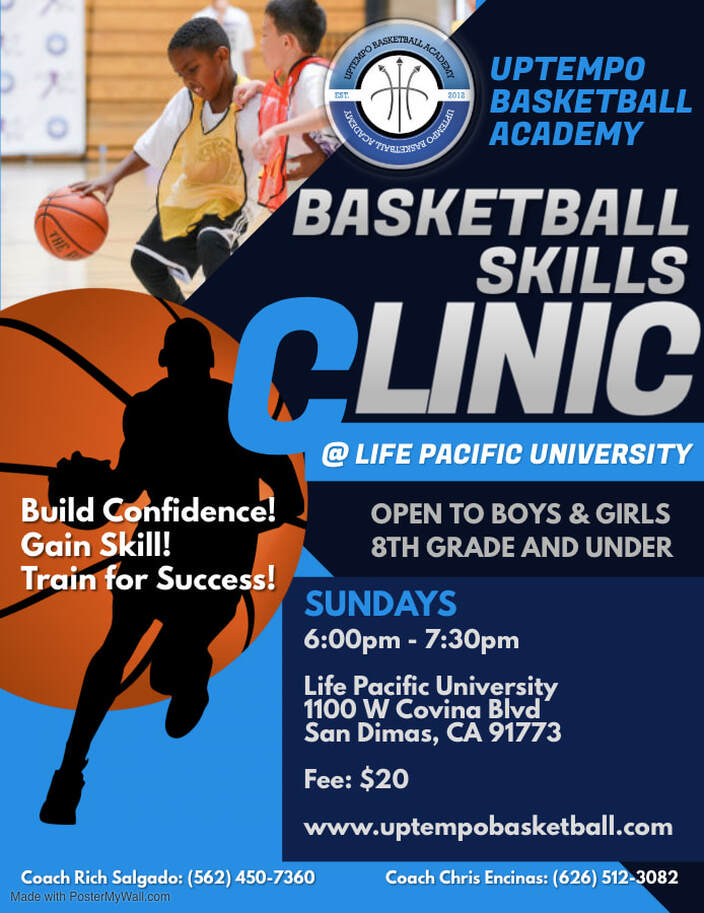 San Dimas Skills Clinic Uptempo Basketball Academy